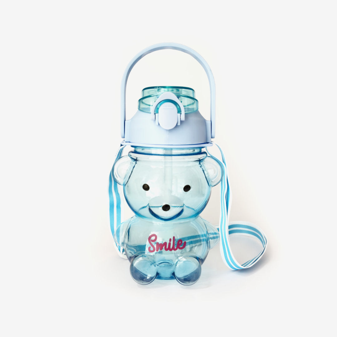 Botella Oso Transparente 1 Litro