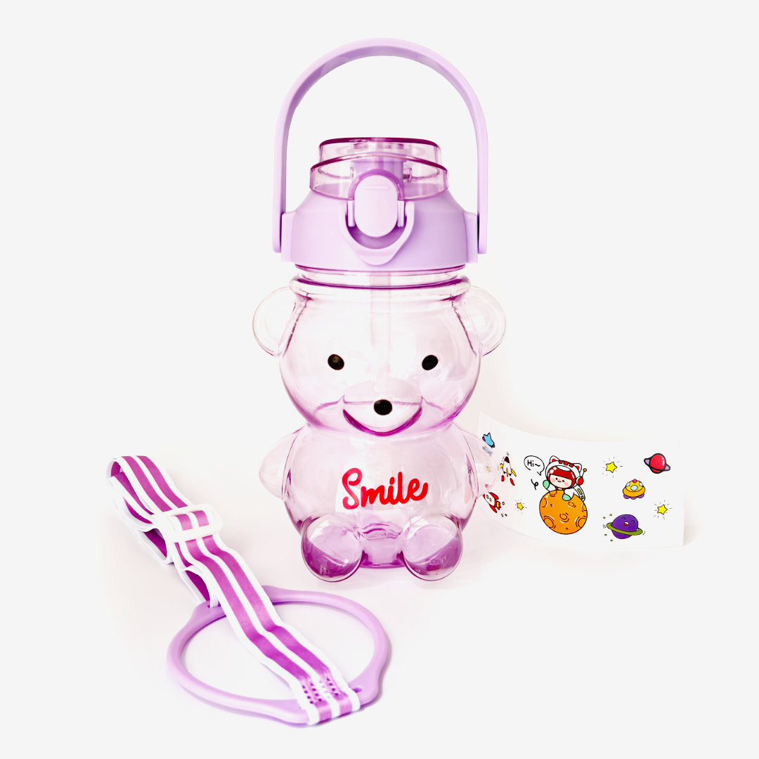 Botella Oso Rosado 1 Litro