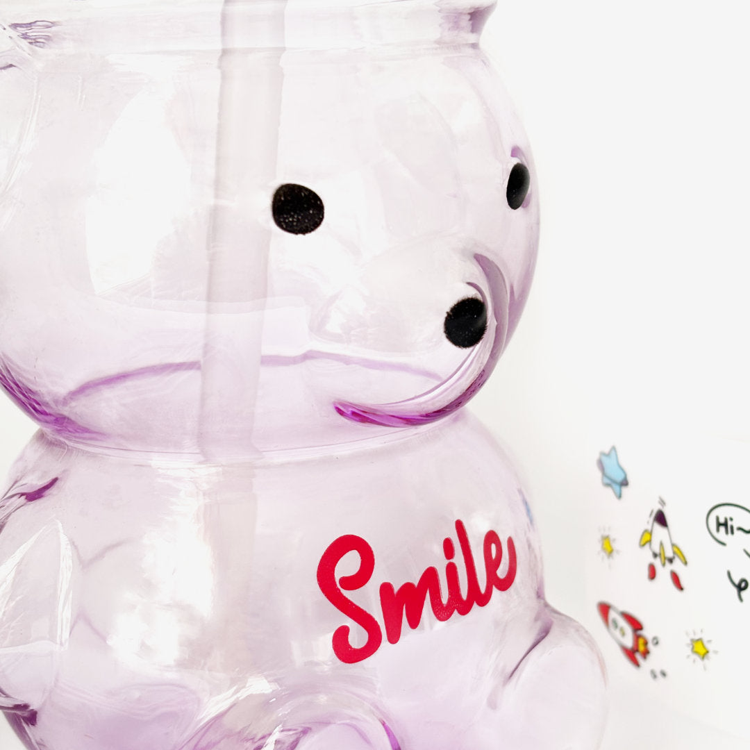 Botella Oso Rosado 1 Litro