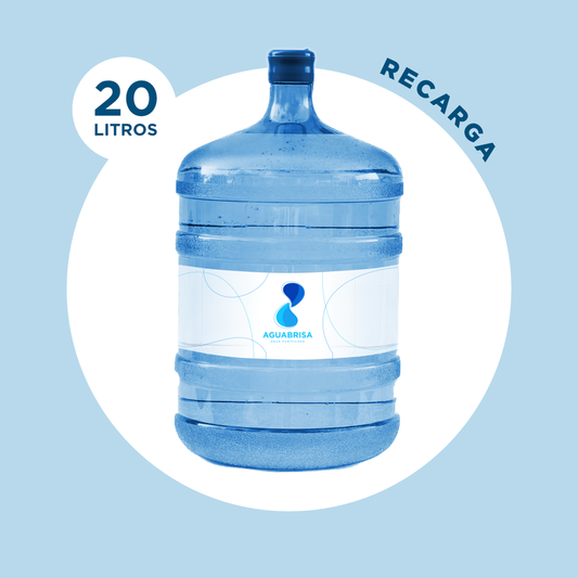 Recarga de 20 Litros Agua Purificada
