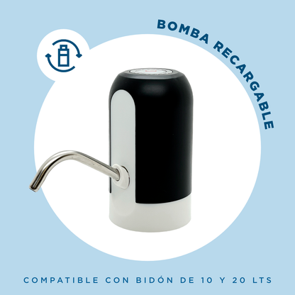 Bomba Recargable NEGRA