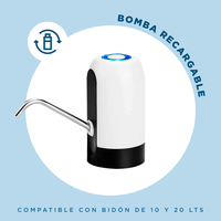 Bomba Recargable BLANCA