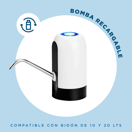 Bomba Recargable BLANCA